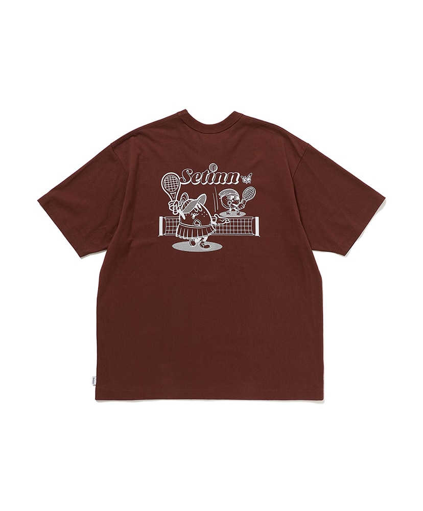 Double Bagel Tee Brown/ブラウン L(MEN)