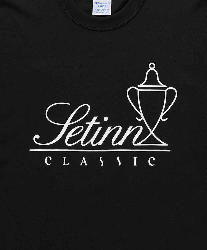 Tennis Lounge Tee Black/ブラック L(MEN)