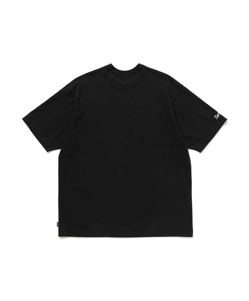 Tennis Lounge Tee Black/ブラック L(MEN)