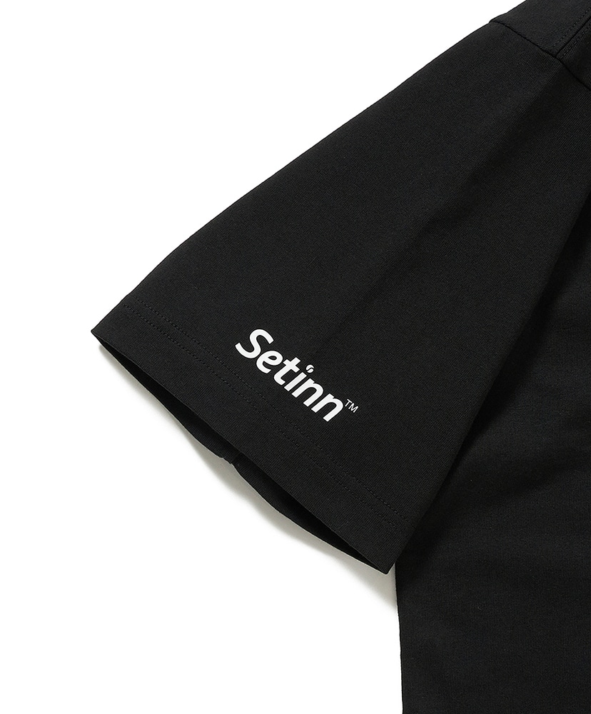 Tennis Lounge Tee Black/ブラック L(MEN)