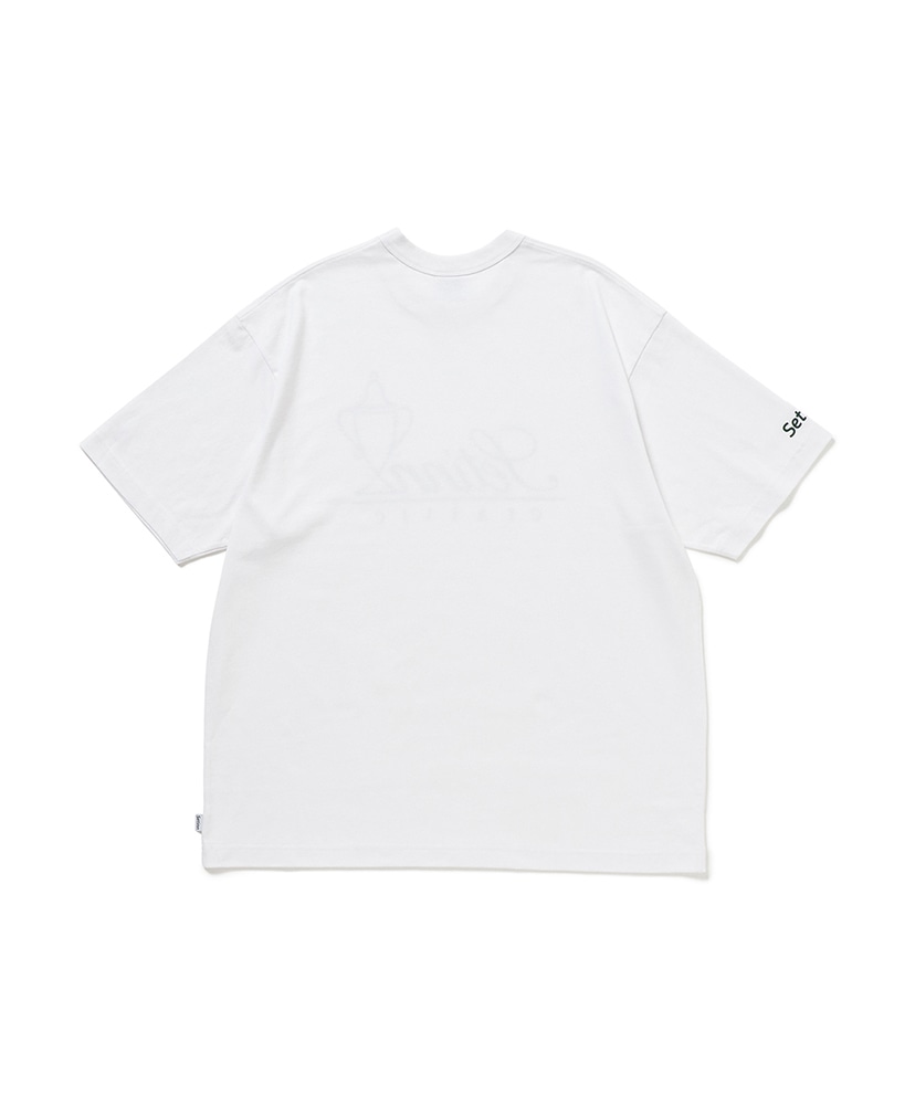 Tennis Lounge Tee White/ホワイト L(MEN)