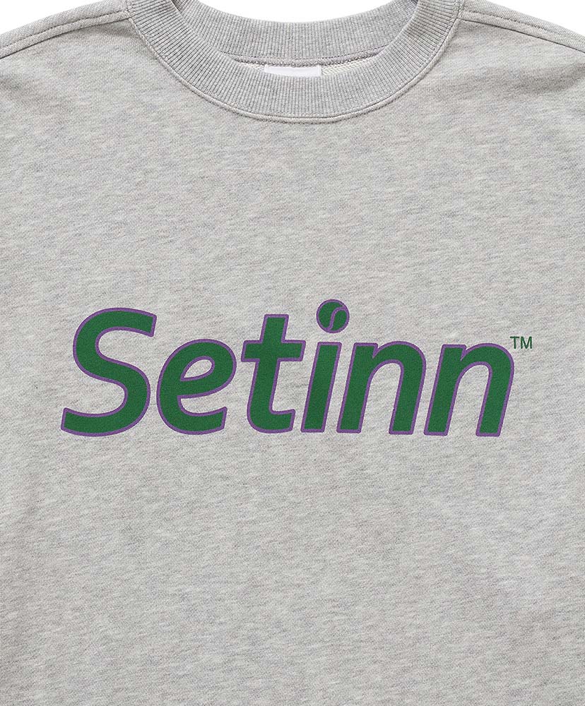 Champion* Script Outline Crew Oxford Gray/オックスフォードグレー L(MEN)