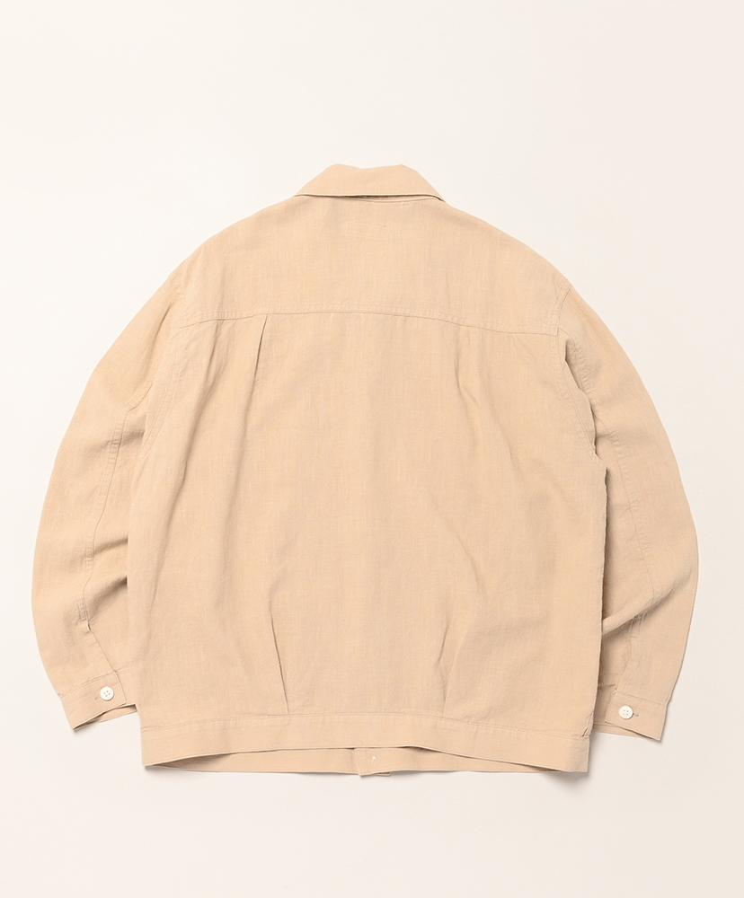 Linen Short Jacket Ecre/エクリュ 1(WOMEN)