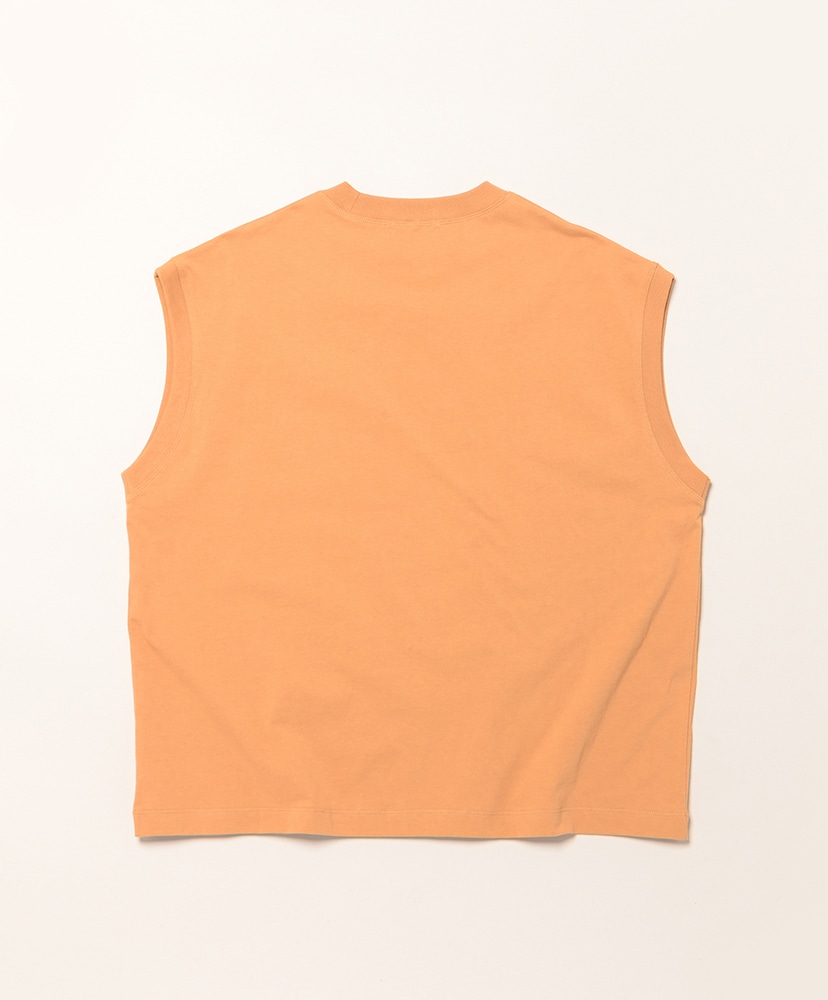空紡 Sleeveless Tee Shirts Earth Orange/アースオレンジ 2(MEN)
