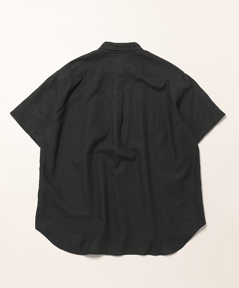 Linen S/S Regular Shirts Black/ブラック 2(MEN)