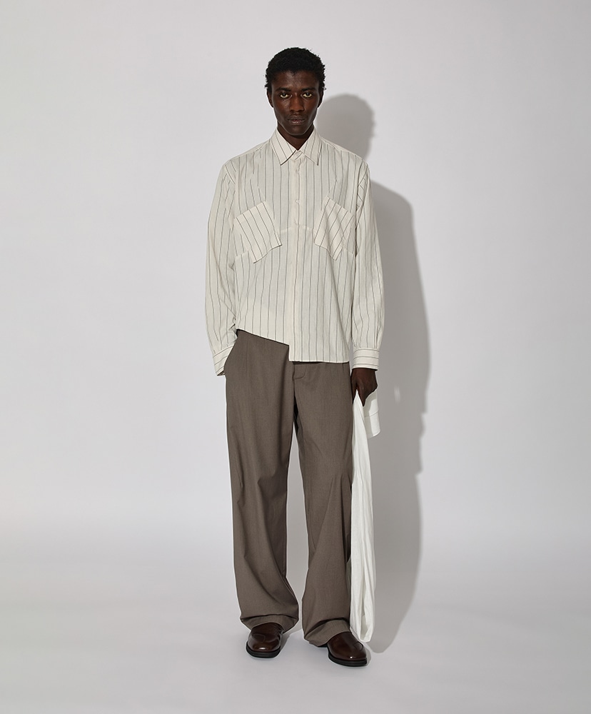 Pieck Shirt Carrara Stripe/カララストライプ L(MEN)