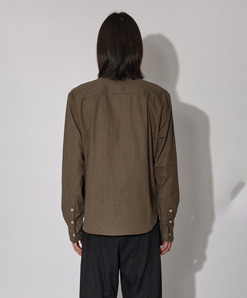 Triple Collar Shirt Sorrento Brown/ソレントブラウン L(MEN)