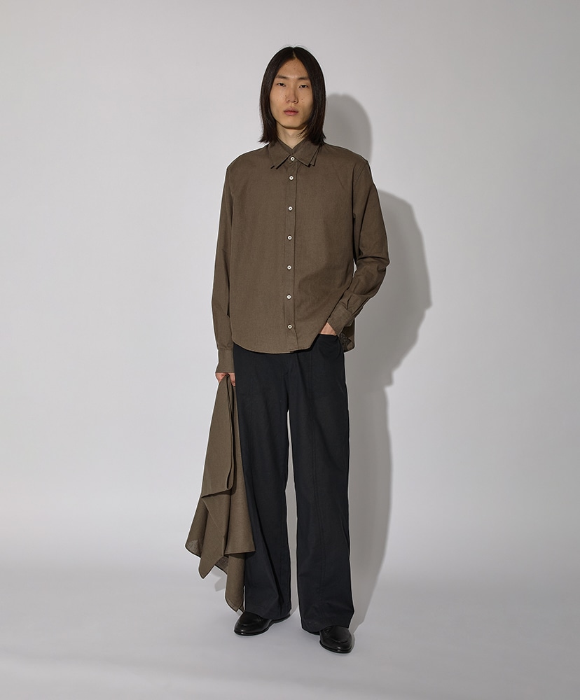 Triple Collar Shirt Sorrento Brown/ソレントブラウン L(MEN)