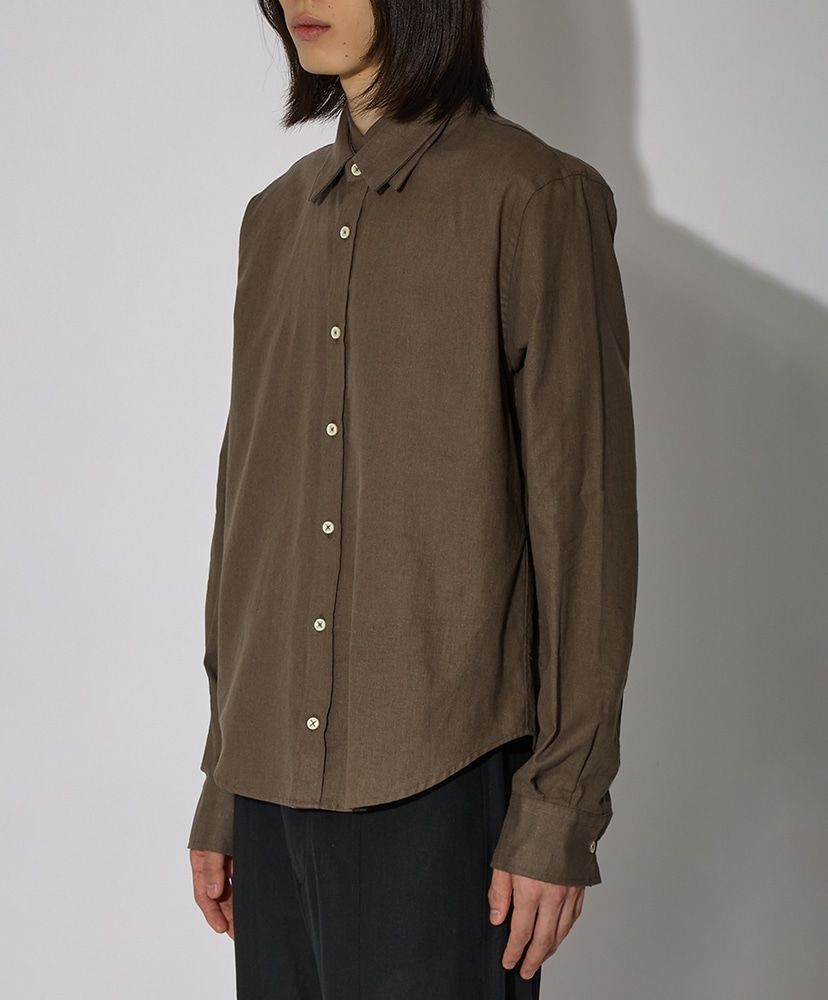 Triple Collar Shirt Sorrento Brown/ソレントブラウン L(MEN)