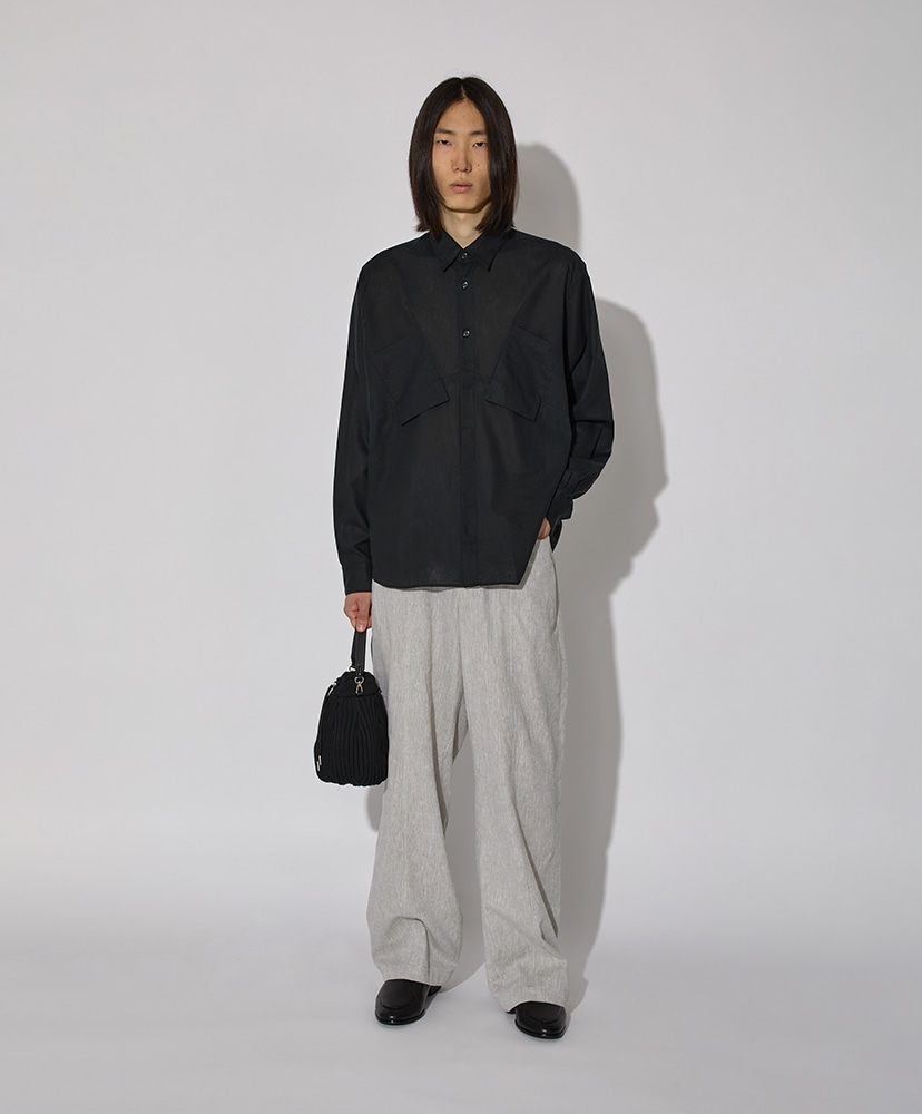 Pieck Shirt Shungite Black/シュンガイトブラック L(MEN)