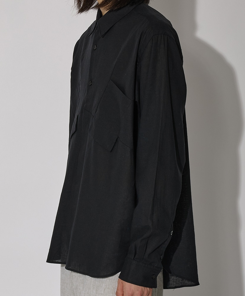 Pieck Shirt Shungite Black/シュンガイトブラック L(MEN)