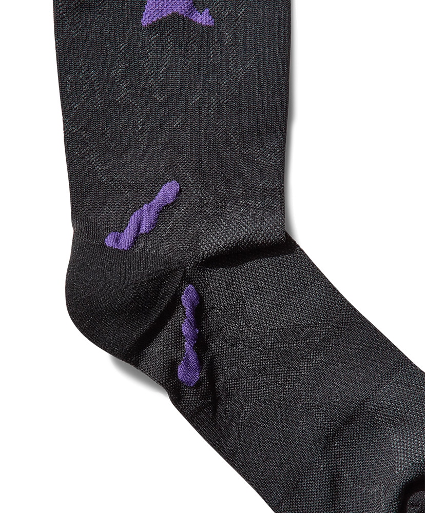 Ryli Q Skin Technical Crew Socks Black/ブラック 39-(MEN)