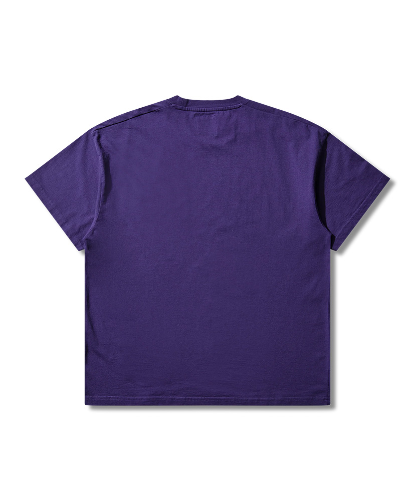 Logo T-Shirt Purple/パープル L(MEN)