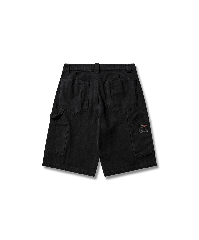 Ash Canvas Shorts Washed Black/ウォッシュドブラック L(MEN)