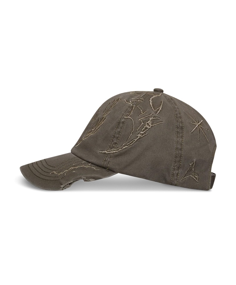 Ryli Embriodered 6 Panel Cap Sage Green/セージグリーン 0(MEN)