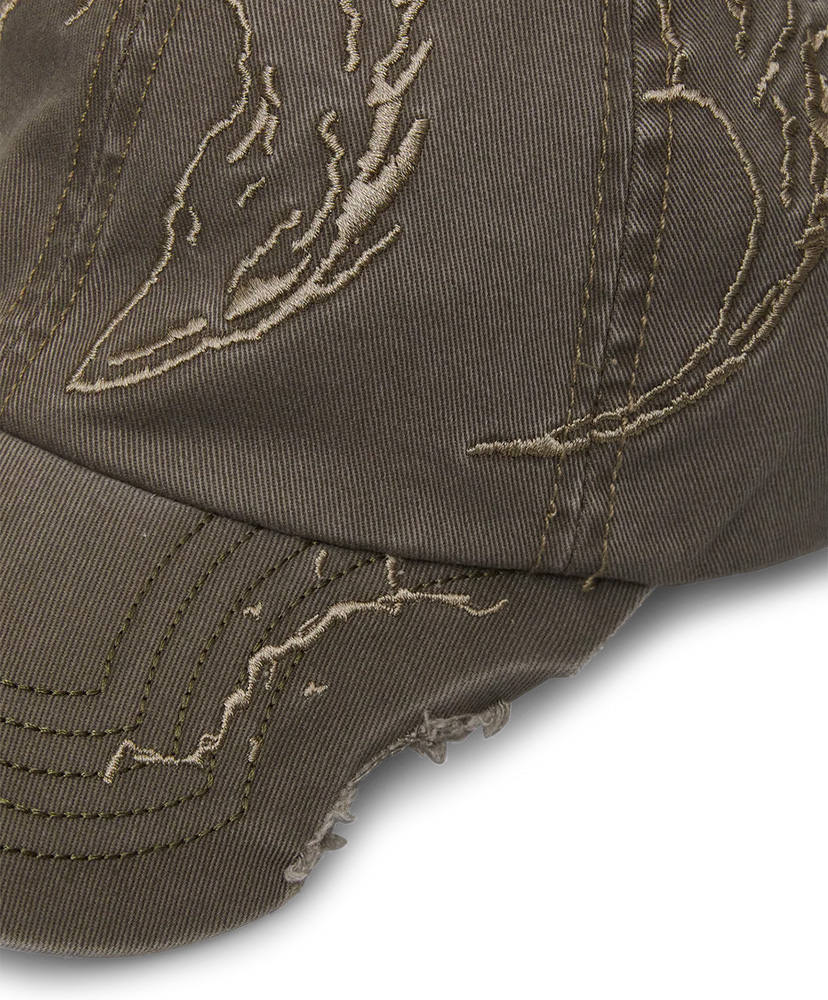 Ryli Embriodered 6 Panel Cap Sage Green/セージグリーン 0(MEN)