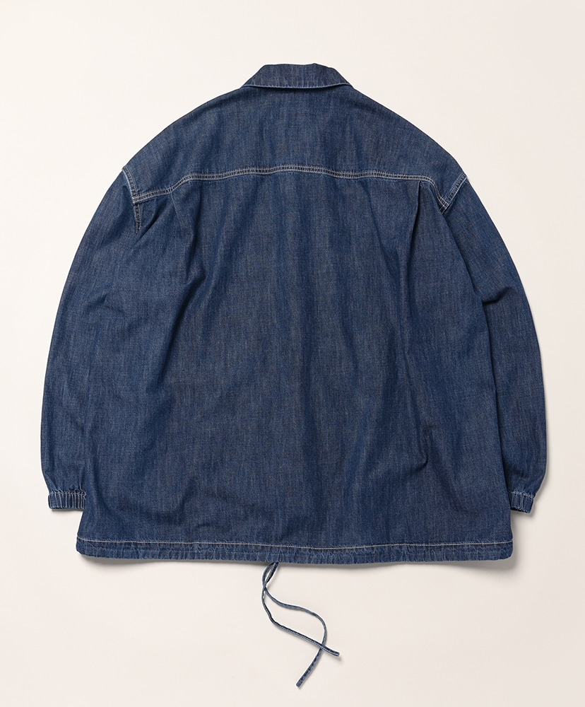 Eudes Denim Shirt - L Denim Indigo/インディゴ L(MEN)