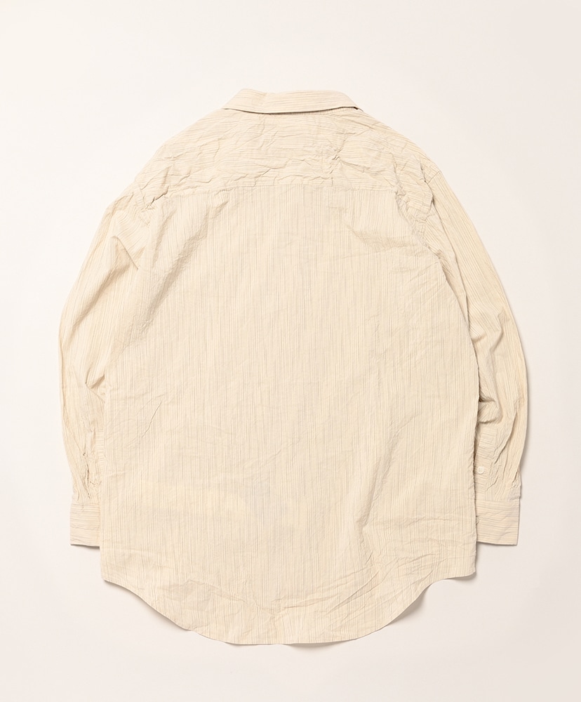 Fabiano Shirt - Wind Stripe Natural Stripe/ナチュラルストライプ M(MEN)