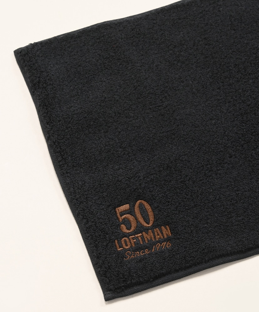 LOFTMAN別注 50th TIP TOP 365 Hand Towel Black/ブラック F