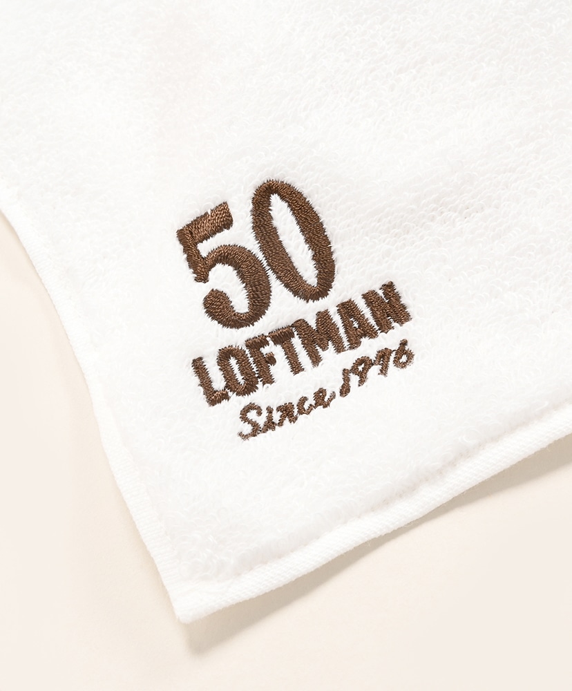 LOFTMAN別注 50th TIP TOP 365 Hand Towel White/ホワイト F