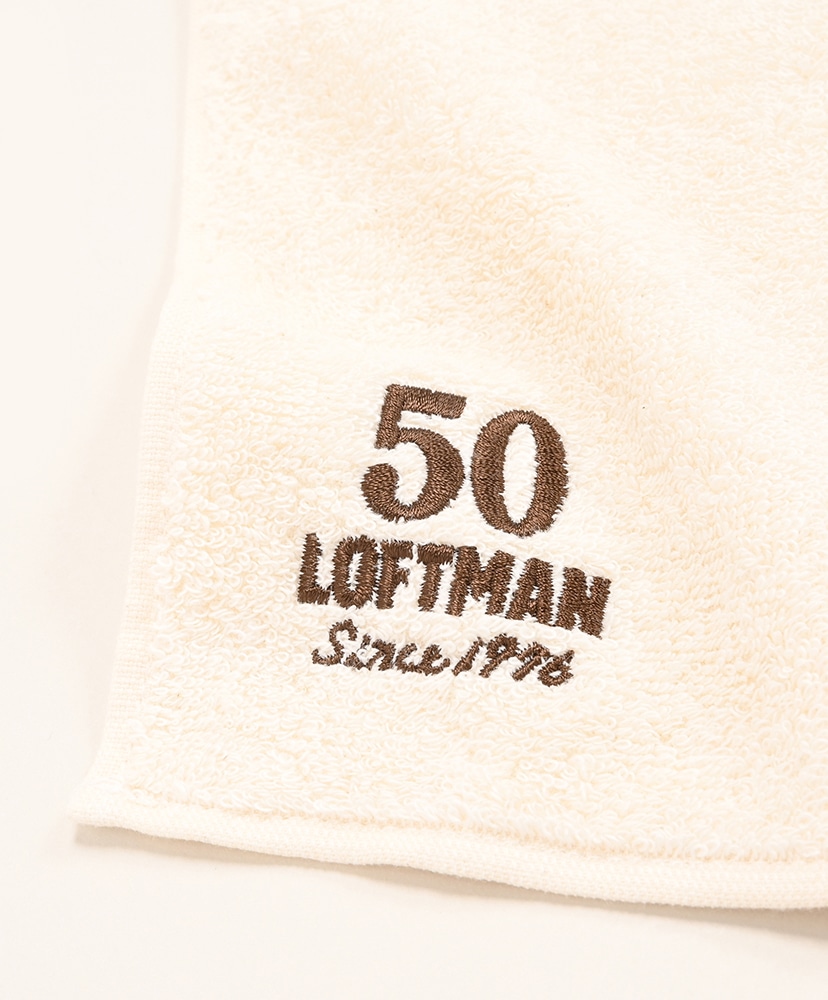 LOFTMAN別注 50th ORGANIC T100 Hand Towel Beige/ベージュ F
