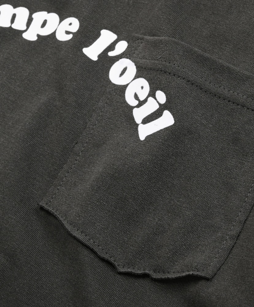 TROMPE L'OEIL #02 LS Tee Black/ブラック L(MEN)