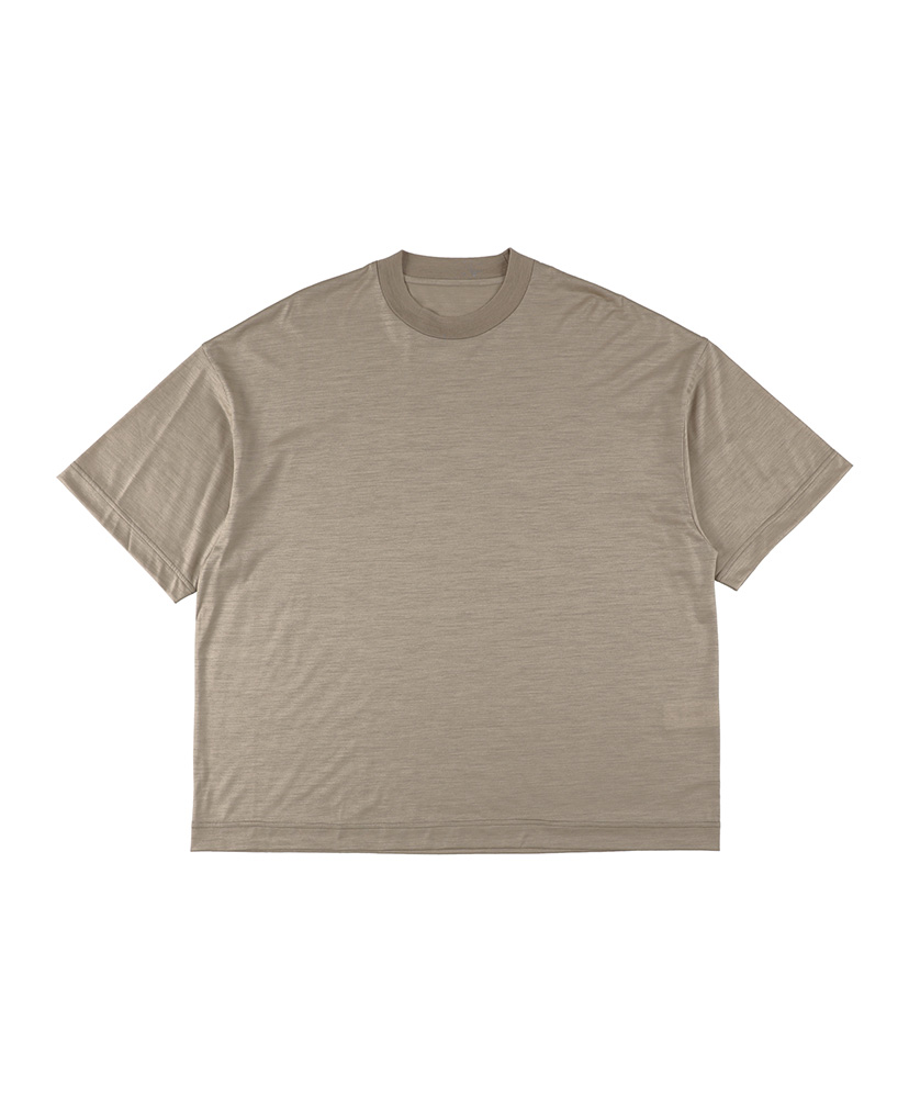 36G Wool SS Tee Beige/ベージュ L(MEN)