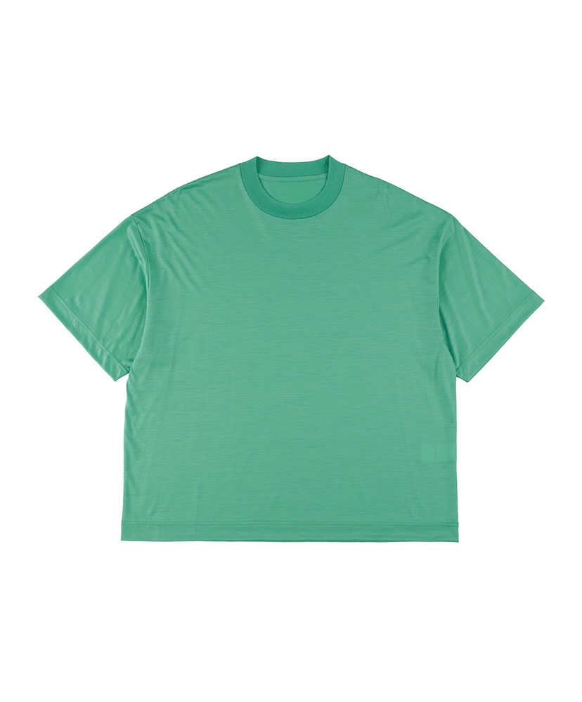 36G Wool SS Tee Turquoise/ターコイズ M(MEN)