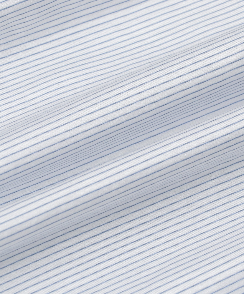 46G Stripe Atmosphere Shirt White Blue/ホワイトブルー L(MEN)