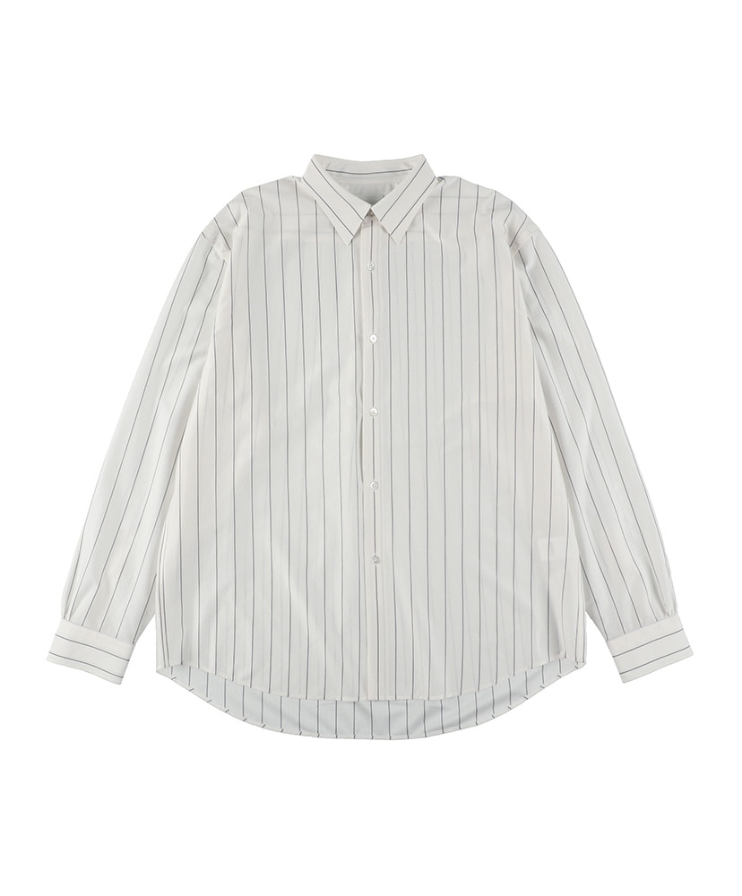 46G Stripe Atmosphere Shirt White/ホワイト L(MEN)