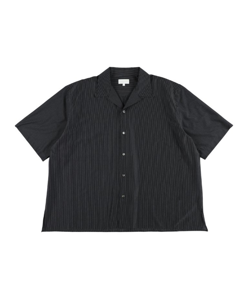 46G Stripe Ether Shirt Black/ブラック L(MEN)