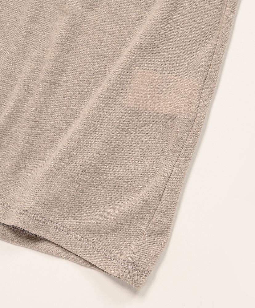 18G Wool Pack Tank Beige/ベージュ M(MEN)