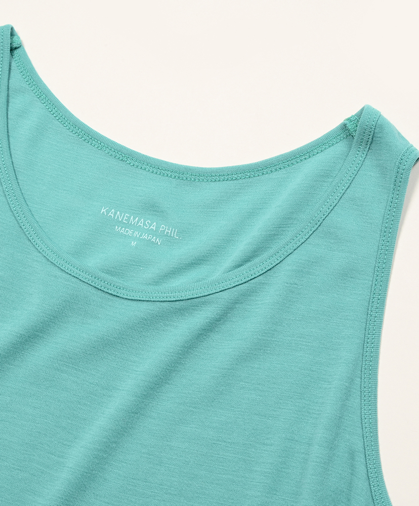 18G Wool Pack Tank Turquoise/ターコイズ M(MEN)