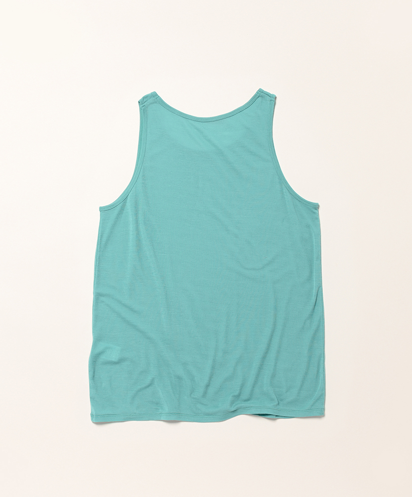 18G Wool Pack Tank Turquoise/ターコイズ M(MEN)
