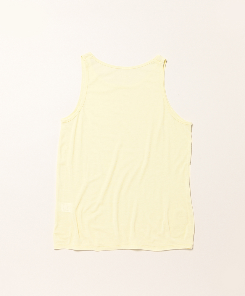 18G Wool Pack Tank Yellow/イエロー M(MEN)
