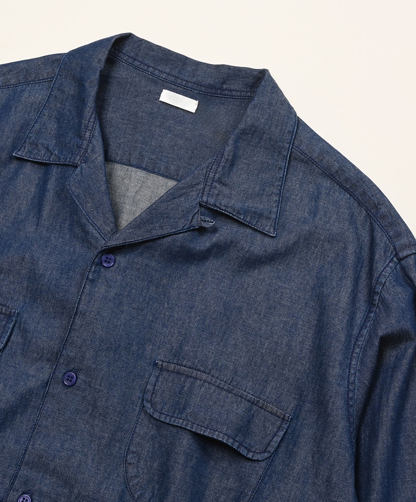 Pocket Shirts Denim Rigid/デニムリジット 44(MEN)