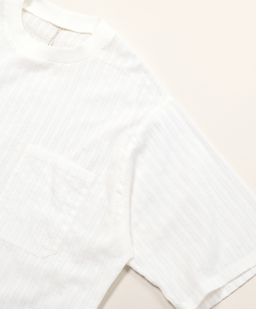 Over Sized Woven Tee White/ホワイト M/L(MEN)