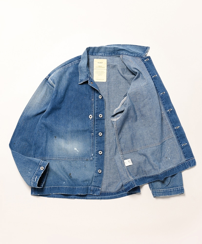 Denim P-44 Jacket (Used Wash) Indigo/インディゴ 1(MEN)