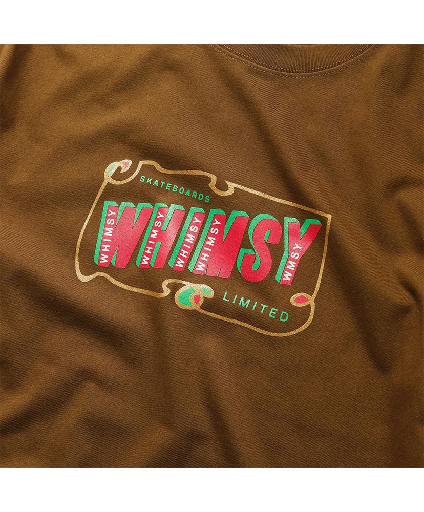 Brains Tee Cognac/コニャック L(MEN)