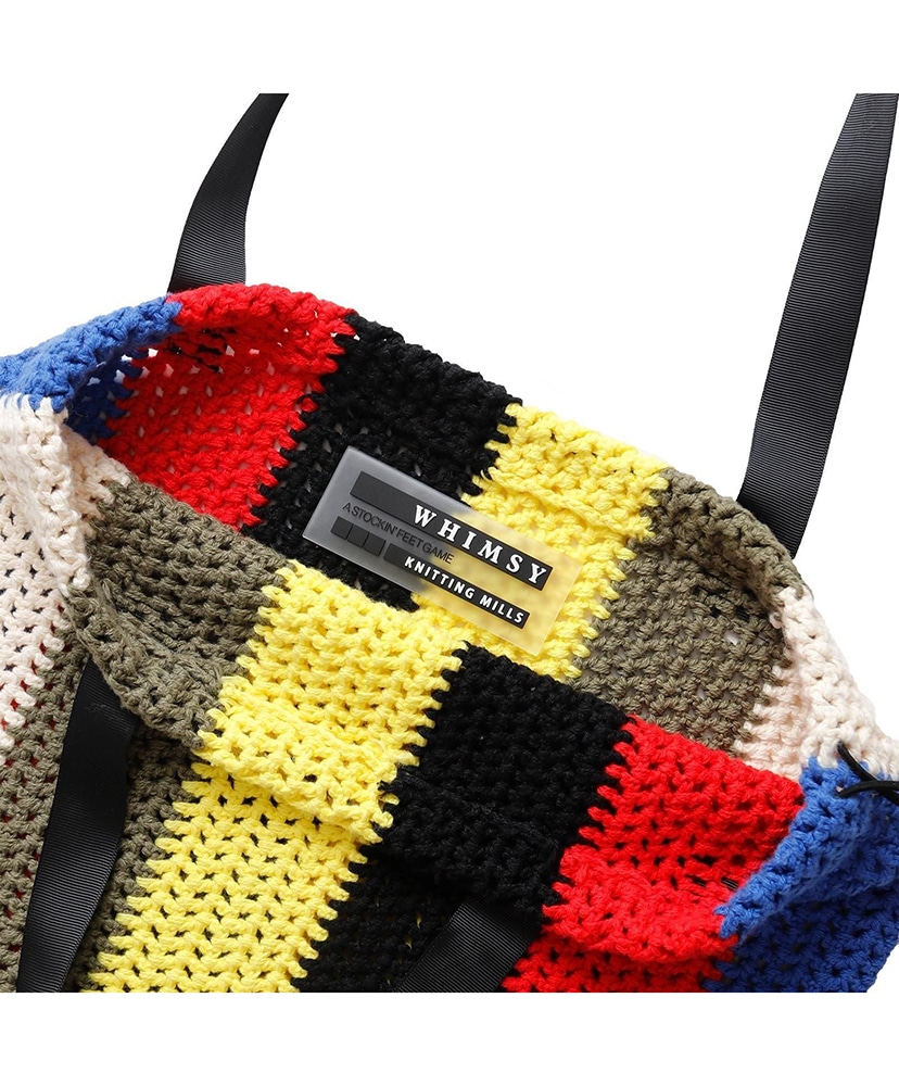 Crochet Knit Bag Multi/マルチ OS