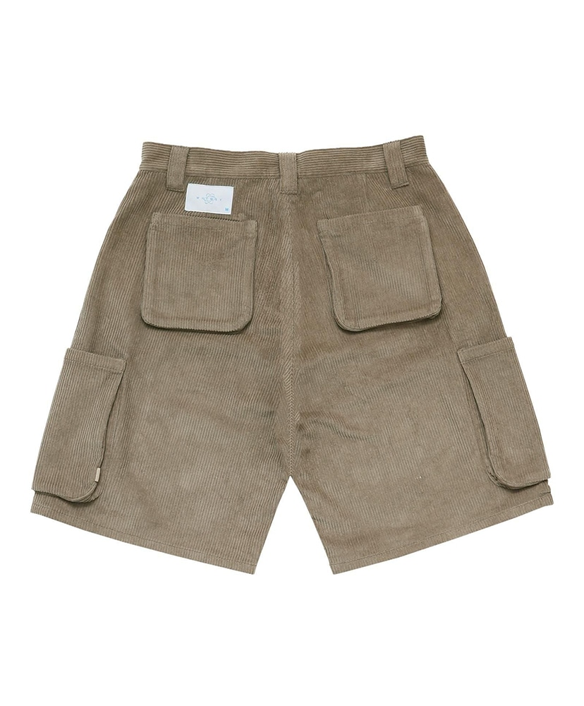 Corduroy Cargo Short Khaki/カーキ L(MEN)