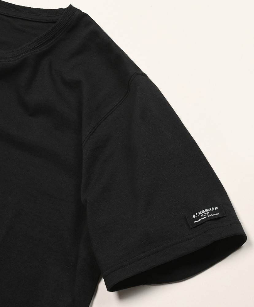 LOFTMAN別注 リネンコットン強撚Ｔシャツ Black/ブラック 2L(MEN)