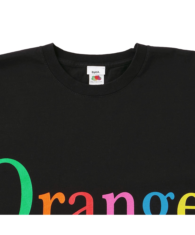 NOT APPLE Tee Orange - Fruit of the Loom Edition Black/ブラック L(MEN)