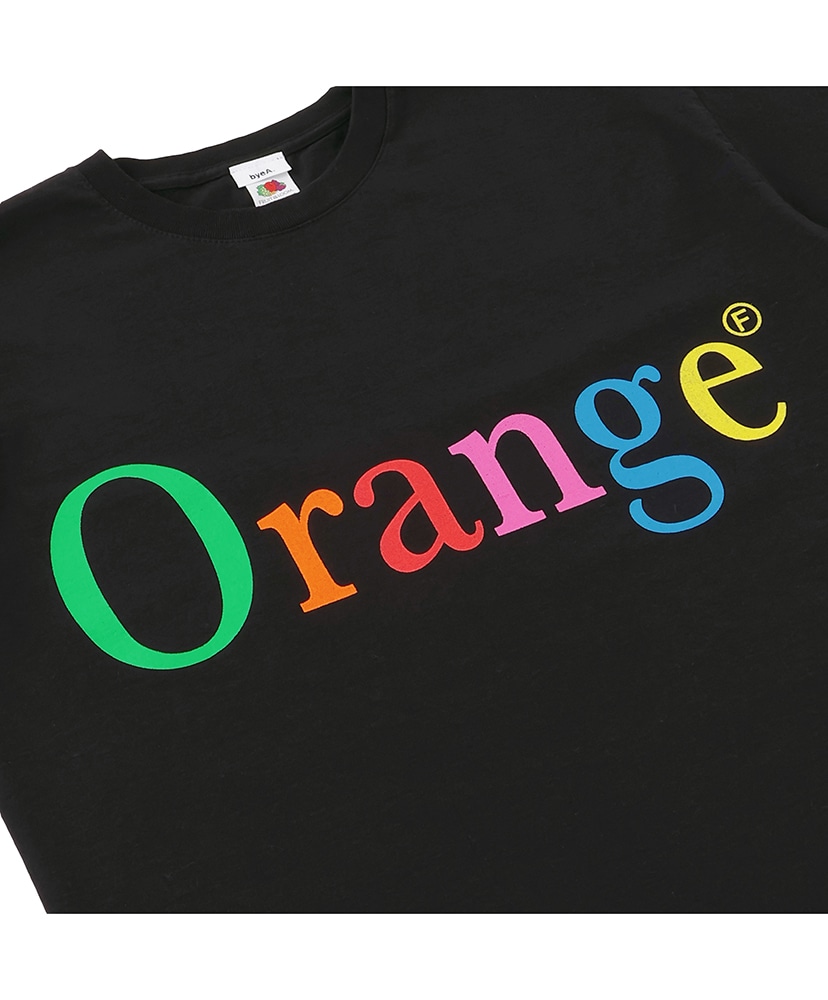 NOT APPLE Tee Orange - Fruit of the Loom Edition Black/ブラック L(MEN)