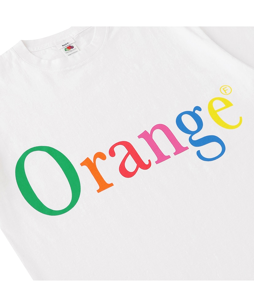 NOT APPLE Tee Orange - Fruit of the Loom Edition White/ホワイト L(MEN)