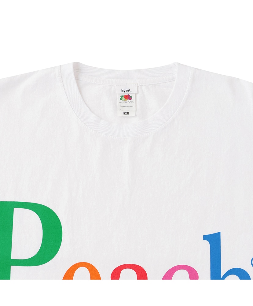 NOT APPLE Tee Peach - Fruit of the Loom Edition White/ホワイト L(MEN)