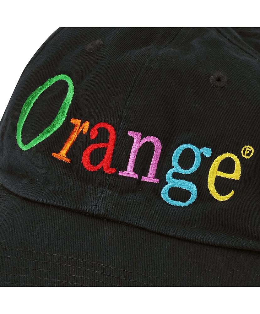 NOT APPLE Cap  Orange - Fruit of the Loom Edition Black/ブラック FREE