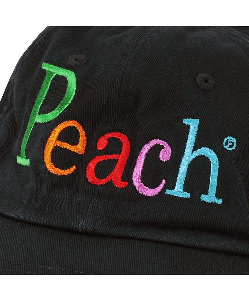NOT APPLE Cap  Peach - Fruit of the Loom Edition Black/ブラック FREE