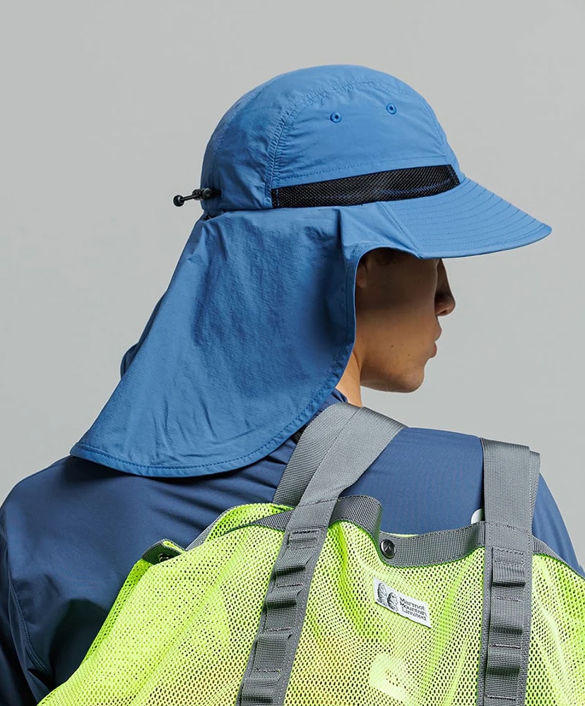 Light Lipstop Sunshade Hat Smoky Blue/スモーキーブルー ONE