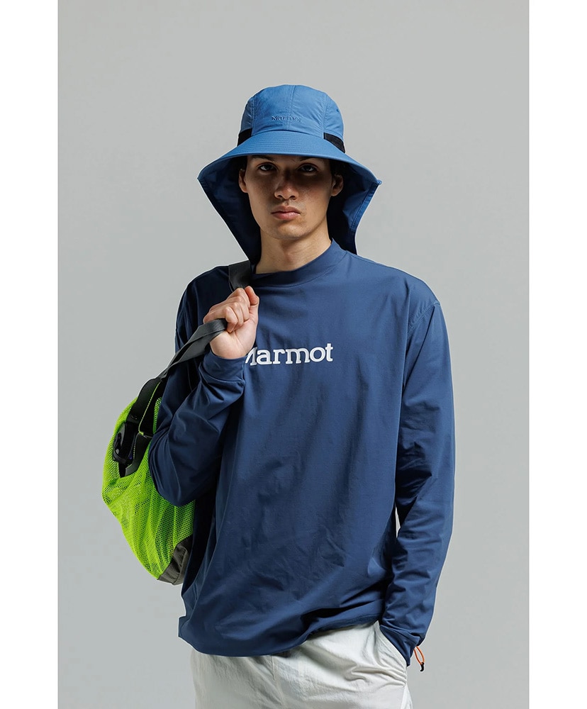 Light Lipstop Sunshade Hat Smoky Blue/スモーキーブルー ONE